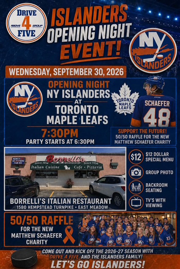 Islanders Opening Night Event